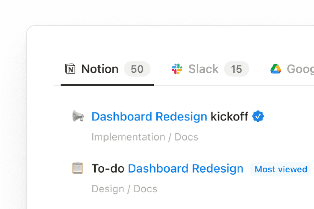 Notion docs